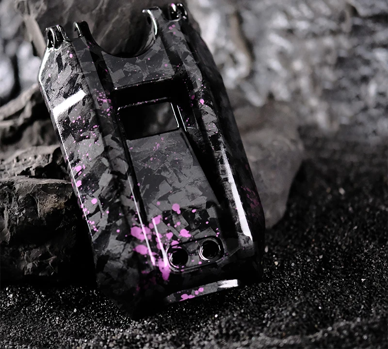 Battery Cover Purple/Gold Splatter