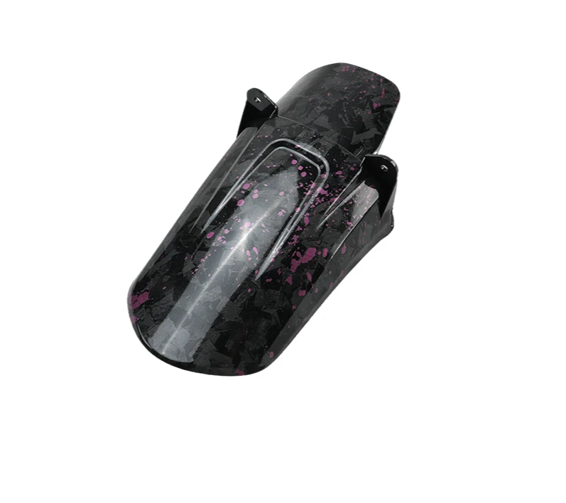 Tyre Mud Guard Purple/Gold Splatter