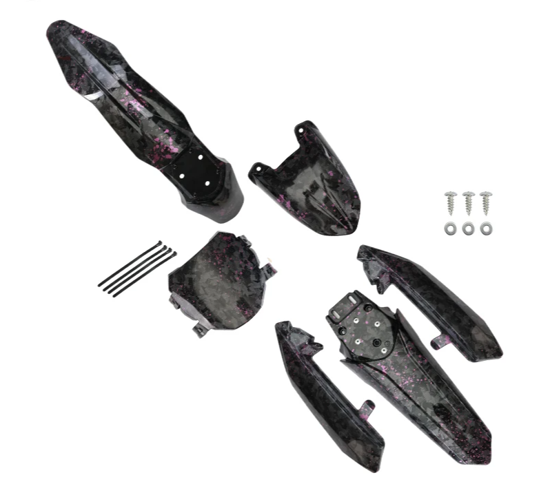 Plastics Purple/Gold Splatter