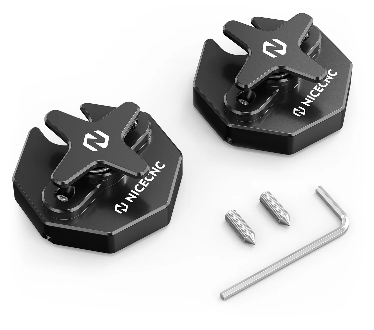 Fork Adjuster Knobs Billet