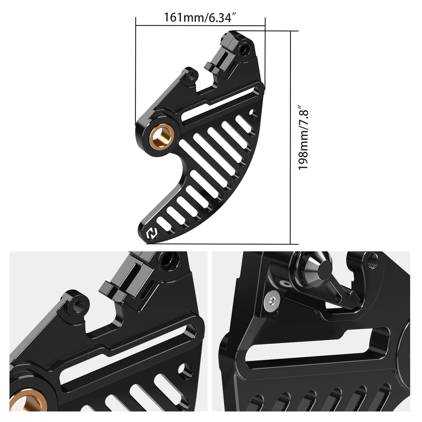 Rear Brake Disc Guard Cover