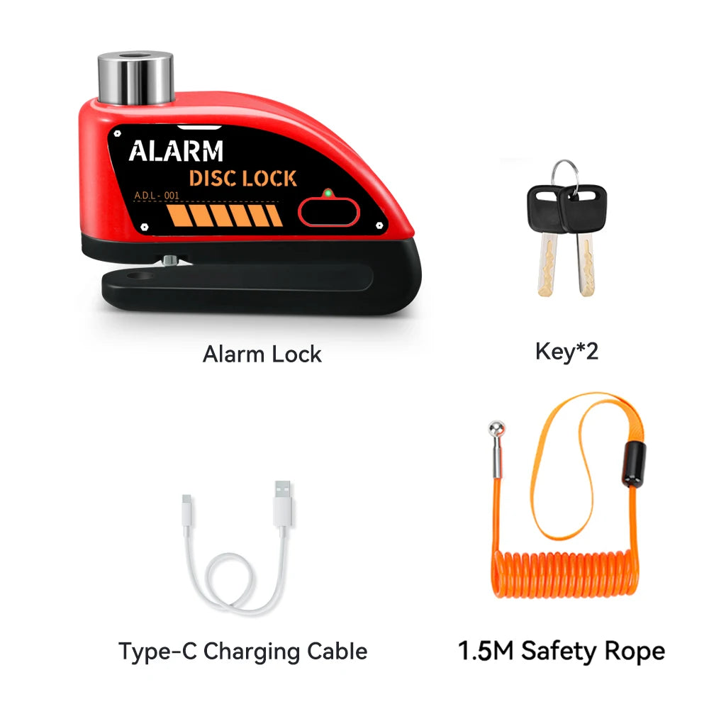 Alarm Disc Brake Lock