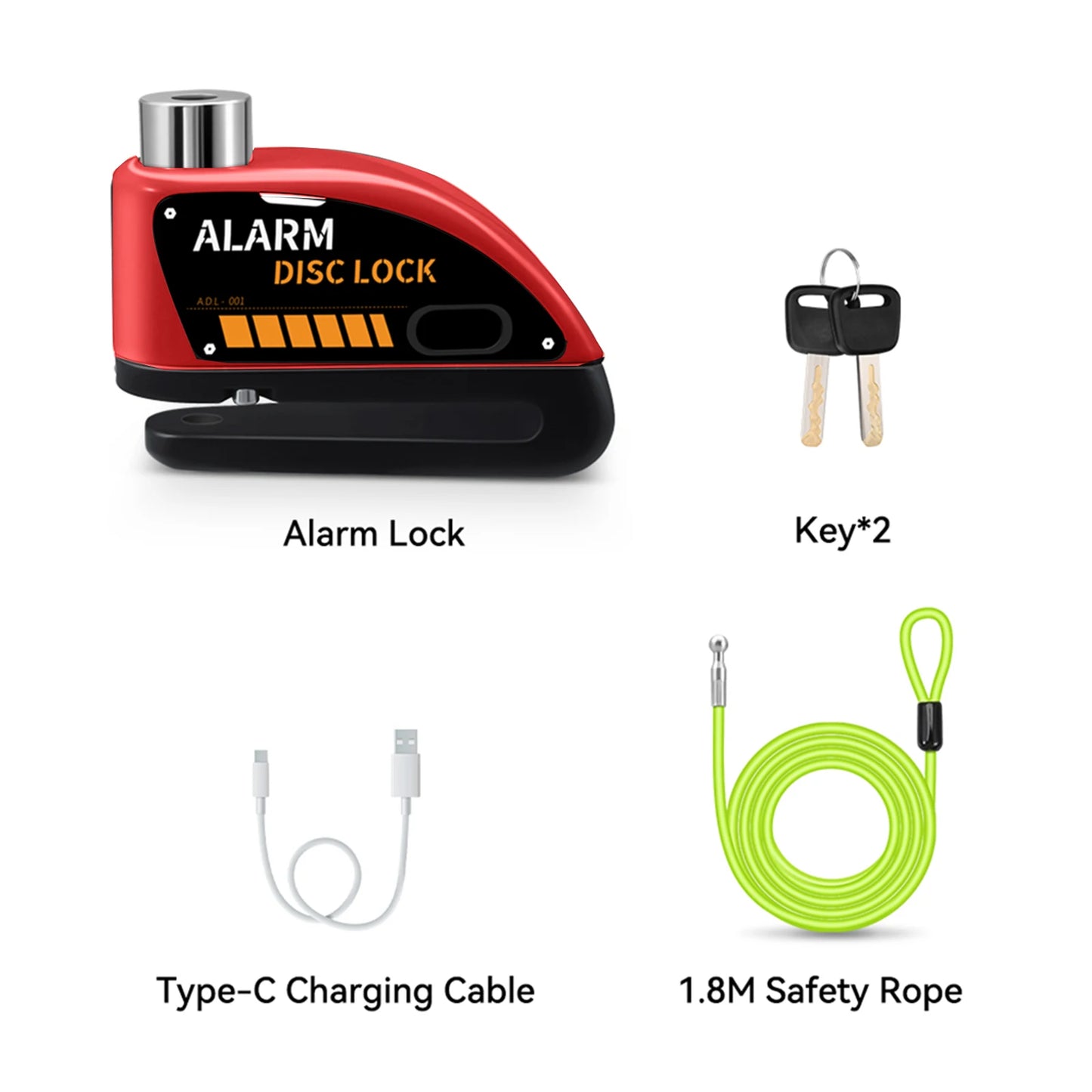 Alarm Disc Brake Lock