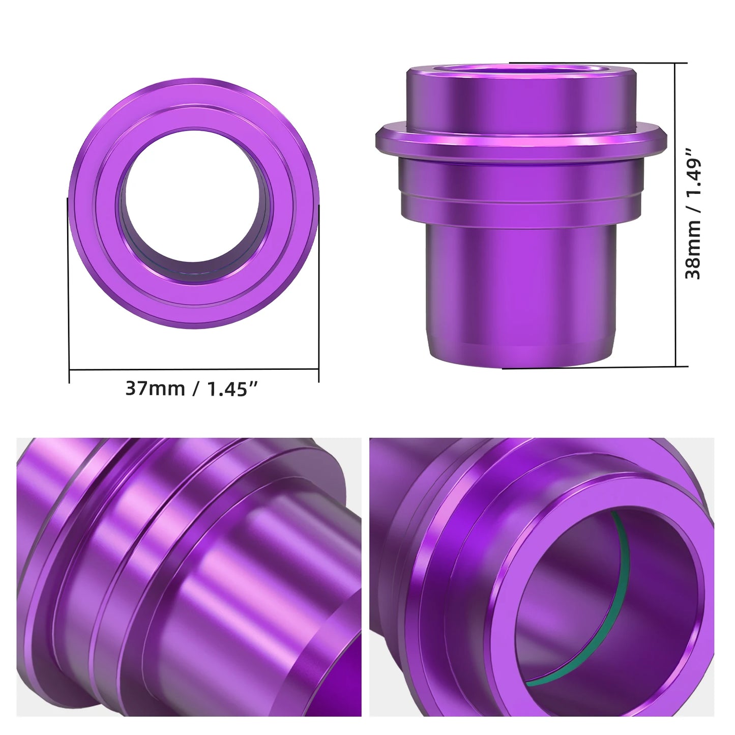 Front Wheel Spacers
