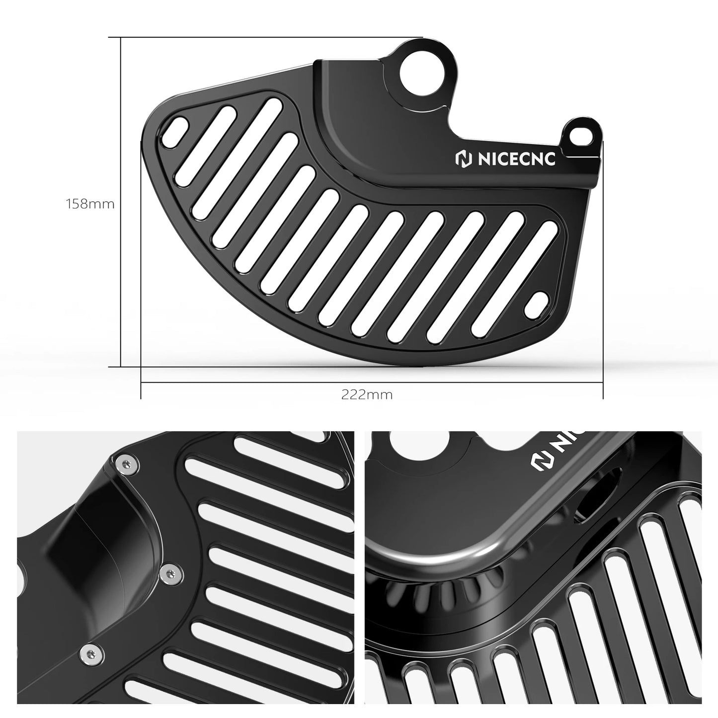 Front Brake Disc Guard Cover