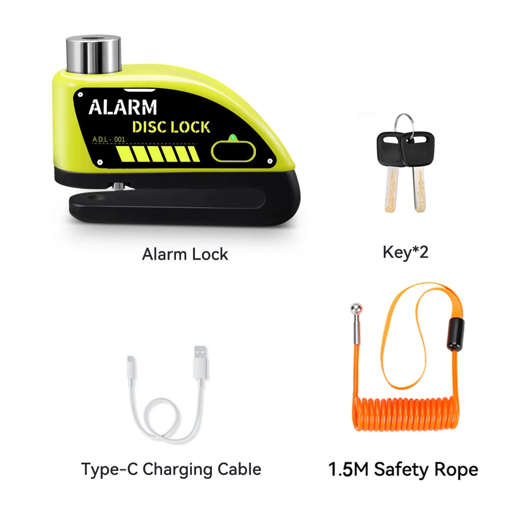 Alarm Disc Brake Lock