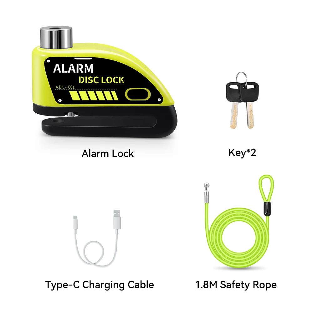 Alarm Disc Brake Lock