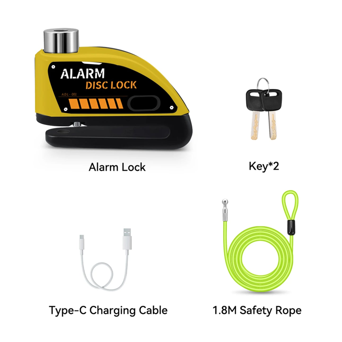 Alarm Disc Brake Lock