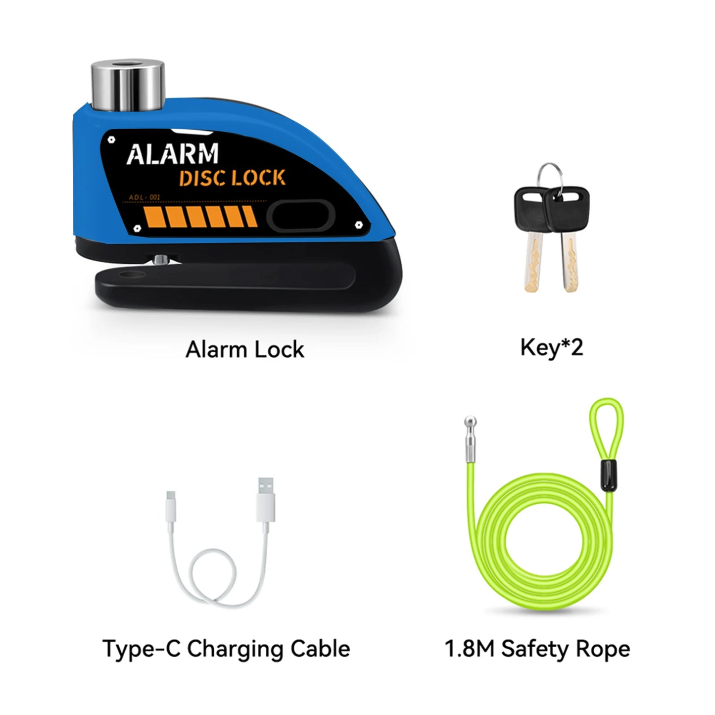 Alarm Disc Brake Lock