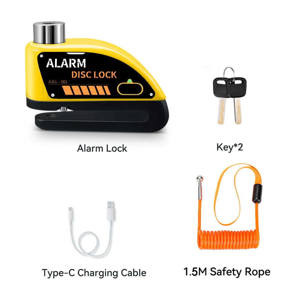 Alarm Disc Brake Lock
