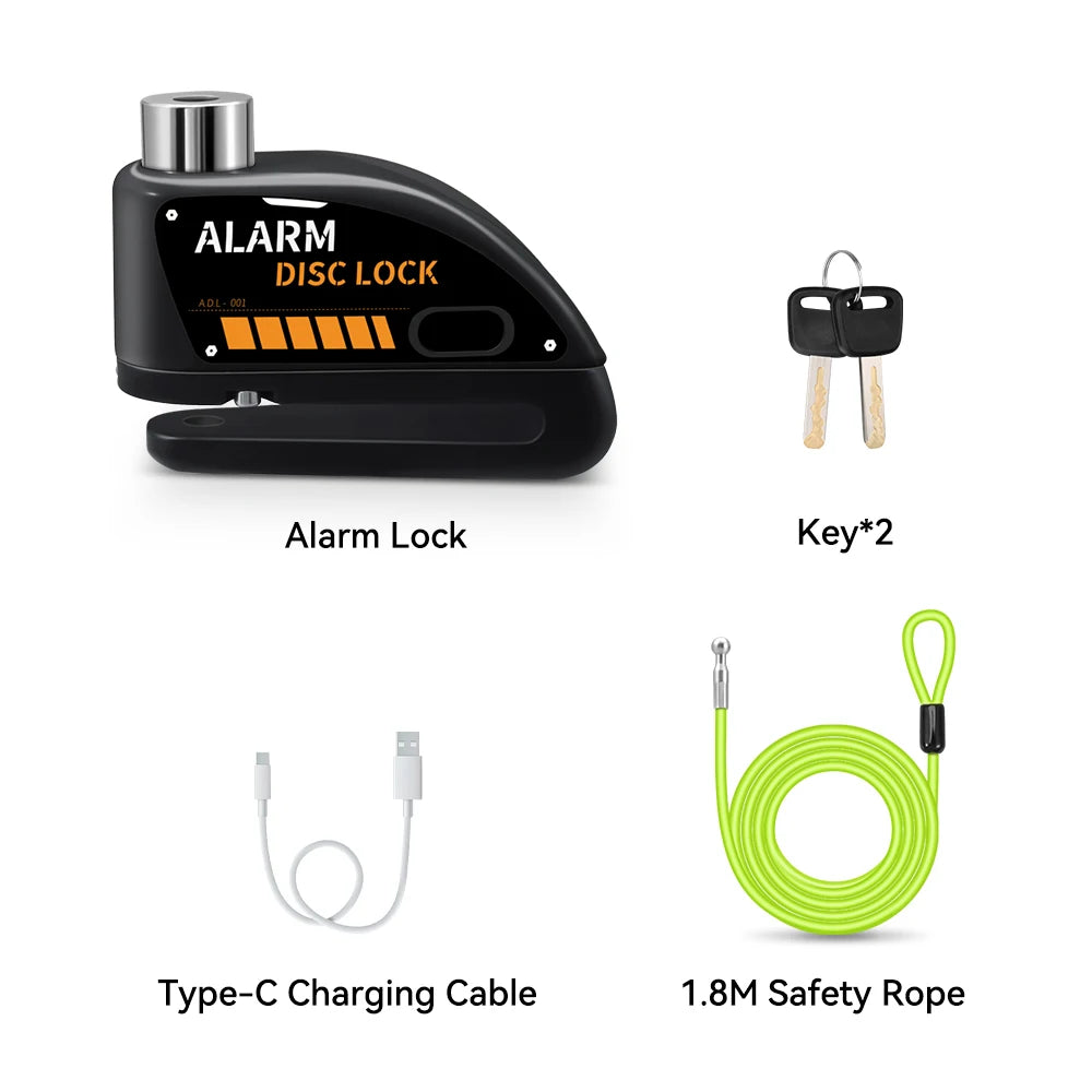 Alarm Disc Brake Lock