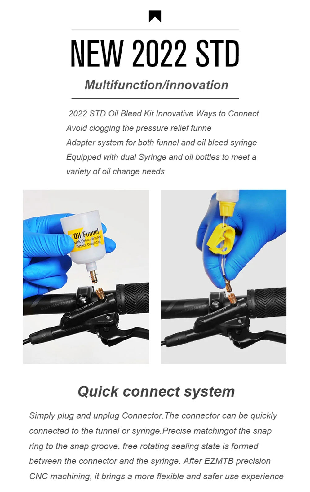 Ezmtb Hydraulic Disc Brake Oil Bleed Kit