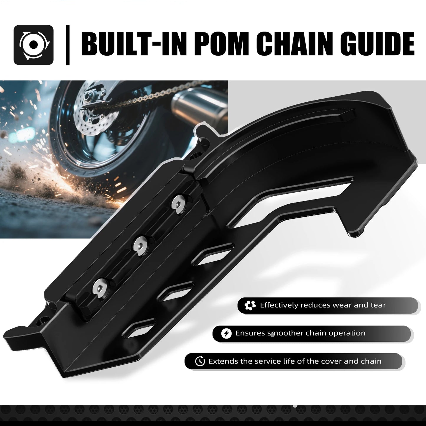 Chain Guard Protector Aluminium