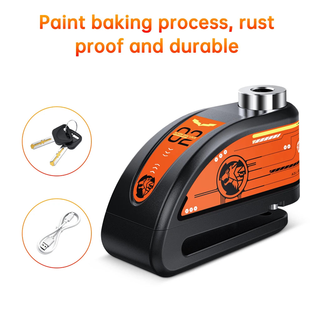Alarm Disc Brake Lock