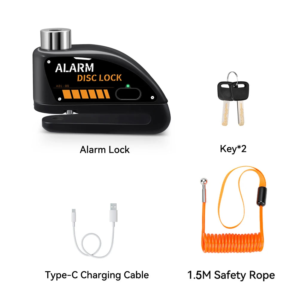 Alarm Disc Brake Lock