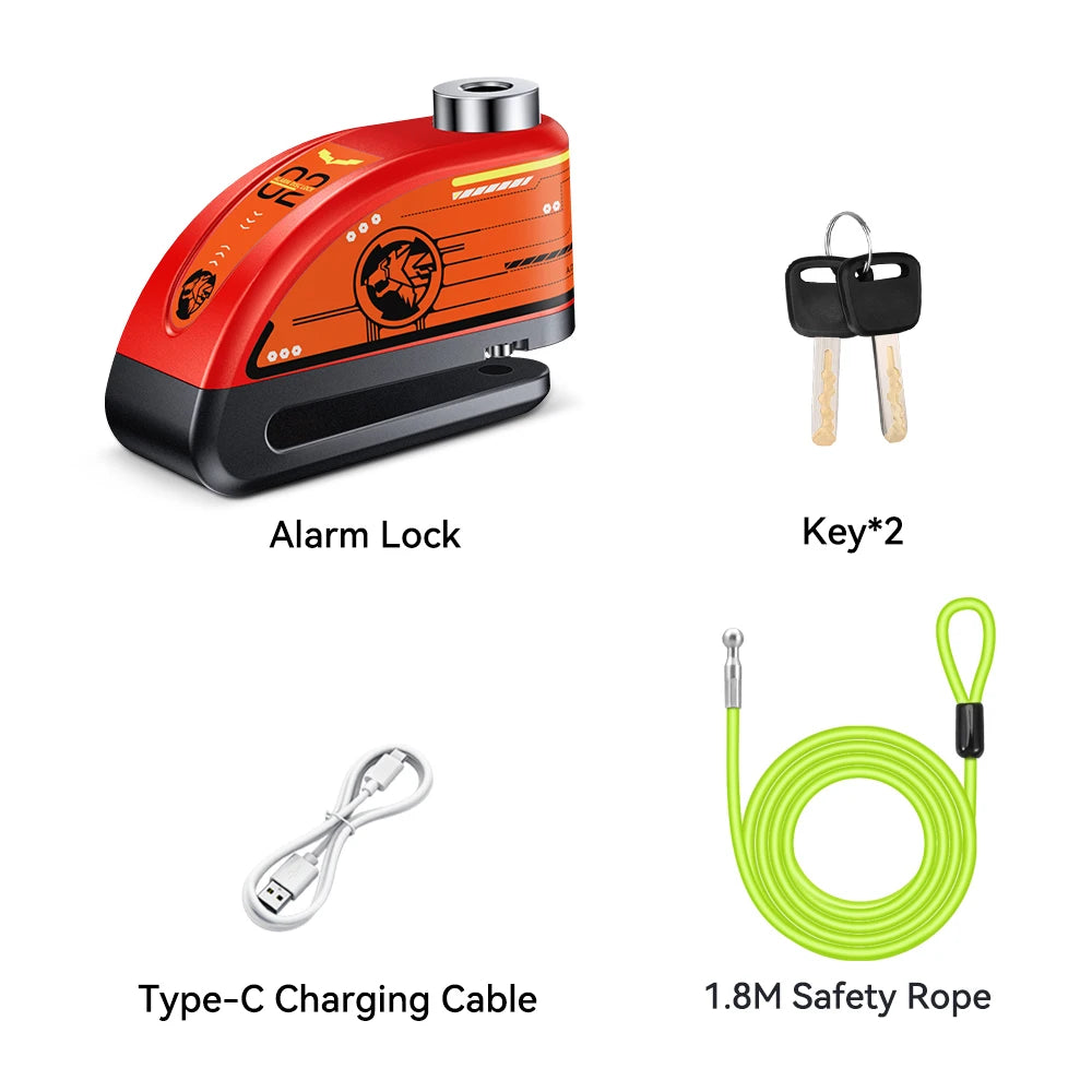 Alarm Disc Brake Lock