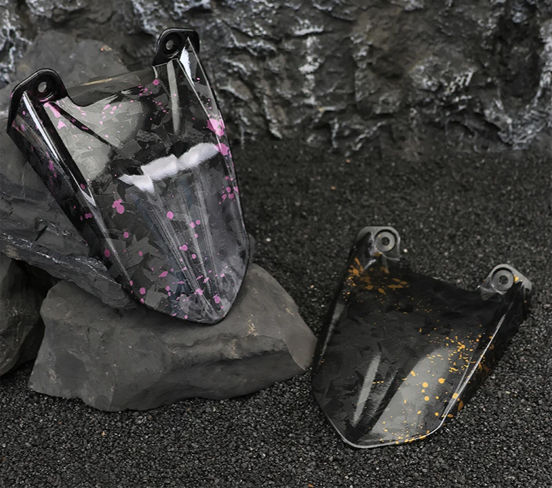 Mudguard Purple/Gold Splatter