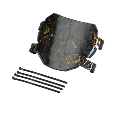Front Plate Purple/Gold Splatter