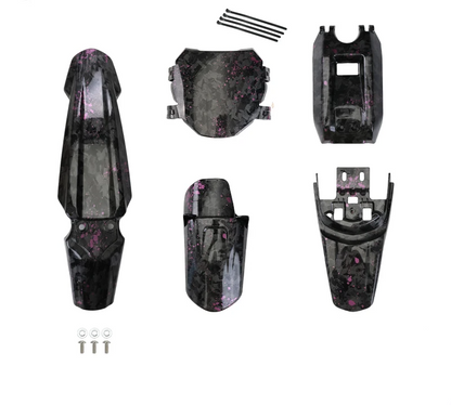 Plastics Purple/Gold Splatter