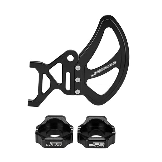 Rear Brake Disc Guard/Axle Blocks