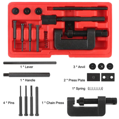 13Pcs Heavy Duty Chain Breaker