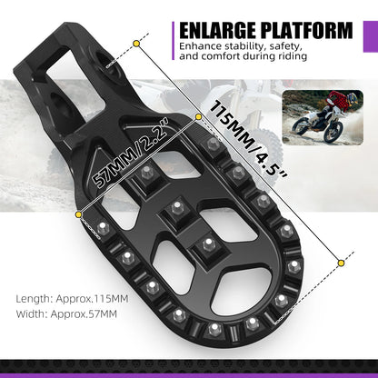 Forged Offset Foot Pegs