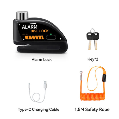 Alarm Disc Brake Lock